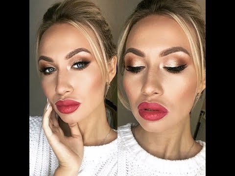Видео: СВАДЕБНЫЙ МАКИЯЖ 2, КРАСНЫЕ ГУБЫ НА СВАДЬБУ