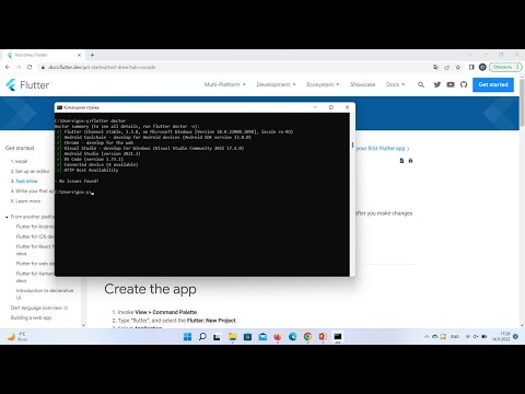 Видео: Установка Flutter на Windows