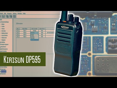 Видео: Kirisun DP595 Профессиональная радиостанция. IP67, супергетеродин, измерение мощности, разборка.