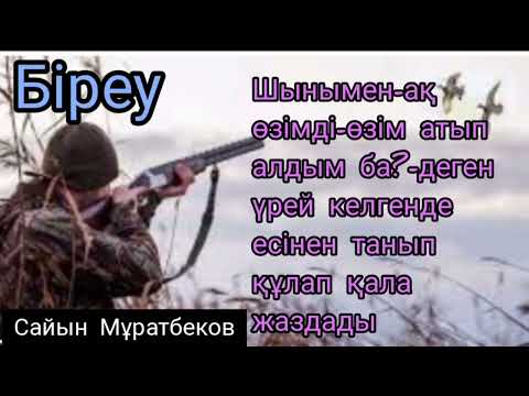 Видео: Біреу | Әңгіме | Сайын Мұратбеков | #аудиокітап 