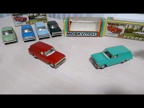 Видео: "Советский Саратов"1:43 москвичи 433 и 434 А-6