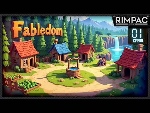 Видео: Fabledom _ ПЕРВЫЕ ШАГИ К КОРОЛЕВСТВУ! Развиваю поселение _ #1