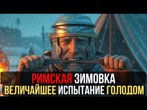 Видео: ГОЛОДНАЯ ЗИМОВКА РИМЛЯН: Как легион выжил в Германии, когда из ЕДЫ остались только КОЖАНЫЕ РЕМНИ?