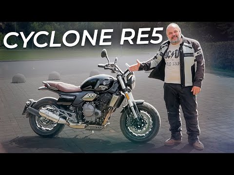 Видео: Удобный и понятный городской мотоцикл. Cyclone RE5 | Два колеса