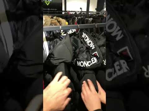 Видео: Куртки Moncler. Оптом из Турции от производителя