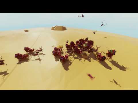 Видео: TotallyAccurateBattleSimulator Испытание Деда мороза!
