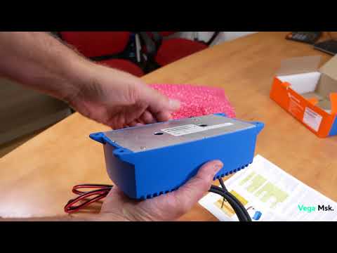 Видео: Герметичное зарядное устройство для аккумулятора Victron Smart Charger IP67
