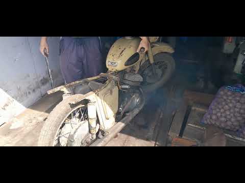 Видео: ⚠️Запуск двигателя, иж юпитер 2, 1968 год выпуска!!!Спустя,долгие годы простоя.⛔️