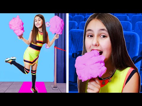 Видео: Как пронести СЛАДОСТИ в КИНОТЕАТР! Смешные ТРЮКИ с ЕДОЙ!