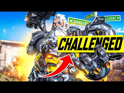 Видео: Я Рейнхардт 1-го уровня, но мне бросили вызов.