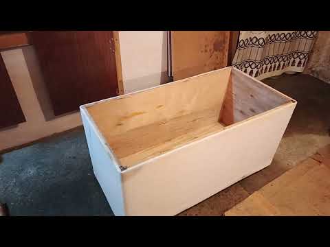Видео: Сандықты материалмен қаптау