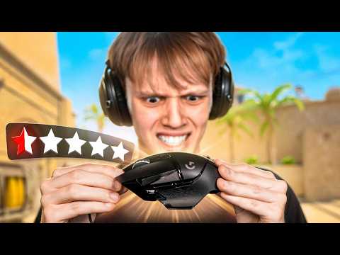 Видео: Купил ХУДШУЮ МЫШКУ от Logitech (CS2)