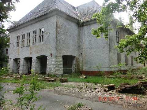 Видео: Jüterbog-Damme.От КПП, вокруг здания казармы.5.08.2017 года