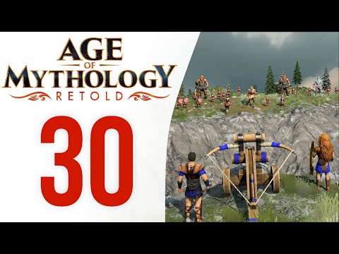 Видео: Не всё потеряно ⚡ Прохождение Age of Mythology: Retold #30 [Падение трезубца]