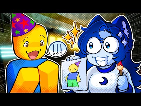 Видео: Рисую каждого NPC, которого вижу в Regretevator [ft laughability]