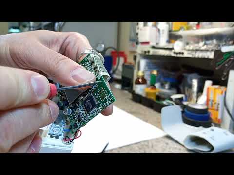 Видео: Ремонт тонометра Omron RX-3. Не отображает все символы на дисплее.