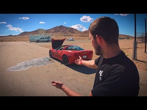 Видео: Учусь дрифтить. Корвет держался до последнего. Первый раз на треке. Провал или победа?