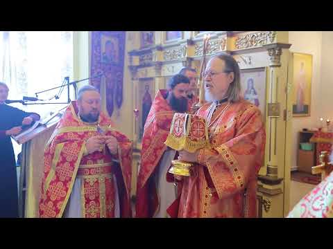 Видео: Литургия по Пасхальному чину в храме Воскресения Словущего г. Рязани. 2024 г.