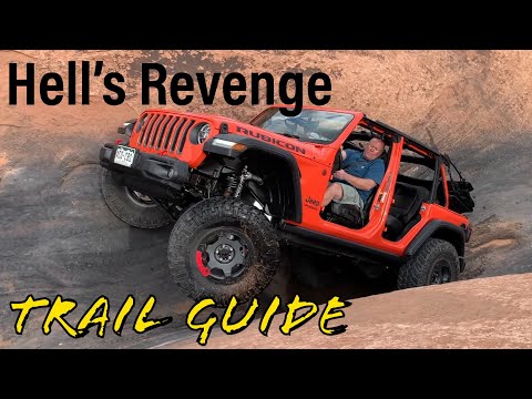 Видео: Путеводитель по тропе мести Ада — часть 1 из 5 — Начало тропы к Вратам Ада — Моаб, Юта, джип-маршрут