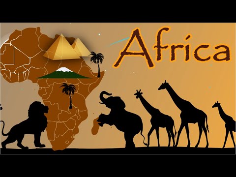 Видео: АФРИКА туралы қызықты мәліметтер,мультфильм!! Материктер! Африка для детей на казахском! Құрлықтар!