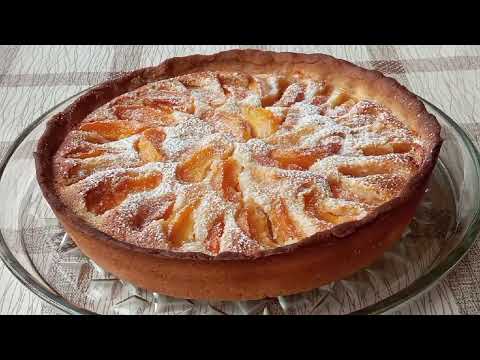 Видео: Apricot tart.  Абрикосовый тарт