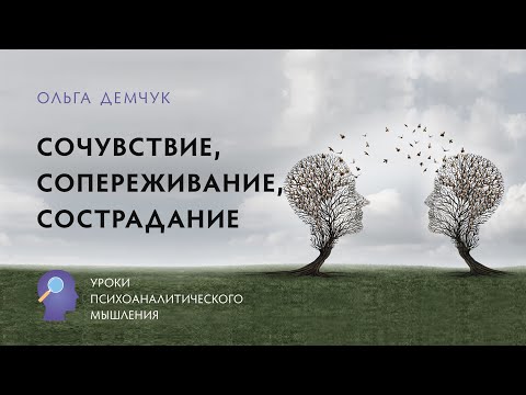 Видео: "Сочувствие, сопереживание, сострадание". Уроки психоаналитического мышления. Ольга Демчук. ИВМЛ