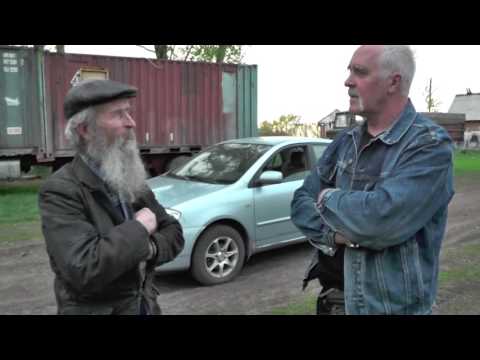 Видео: Любознательный путешественник из Германии сам достиг  Потеряевки.  13. 05. 2017