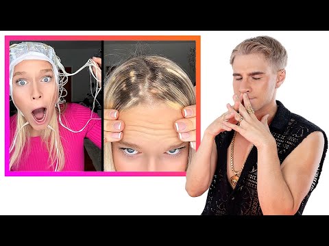 Видео: Парикмахер отреагировал на неудачное мелирование на шапочке