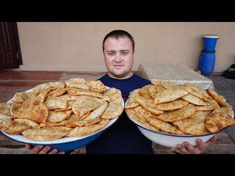 Видео: Скорее сохраняйте рецепт.Узбекские сочные чебуреки.Узбекистан.