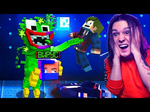 Видео: Вирус Заразил ХАГГИ ВАГГИ Сумасшедшая Игрушка в Майнкрафт