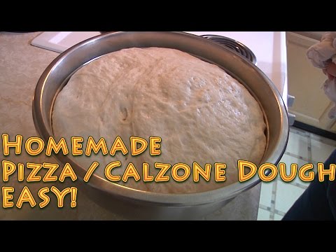 Видео: Тесто для пиццы и кальцоне Домашнее и ЛЕГКОЕ