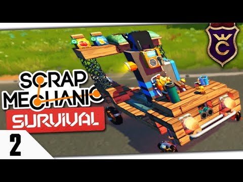 Видео: ПЕРВАЯ МАШИНА #2 Scrap Mechanic Survival