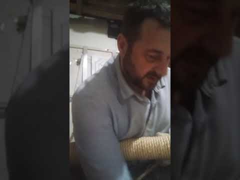 Видео: Намотка веревки для когтеточки