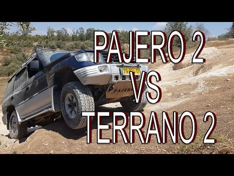 Видео: TERRANO2 VS PAJERO2. Сильнейший подъем. Strongest ascent.