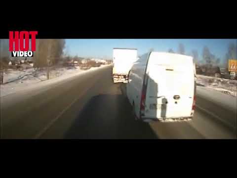 Видео: Идиоты думают что могут проучить Дальнобой