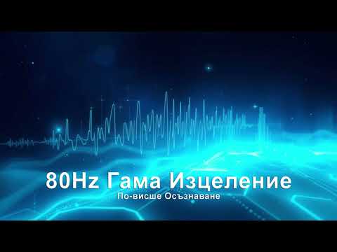 Видео: 80Hz Гама Бинаурални Тонове | Изцеление, осъзнаване и когнитивна експанзия