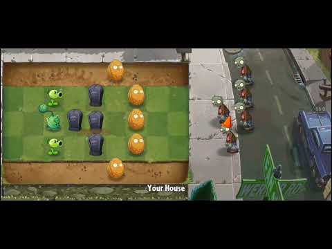 Видео: Plant VS zombi 1 часть прохождение 