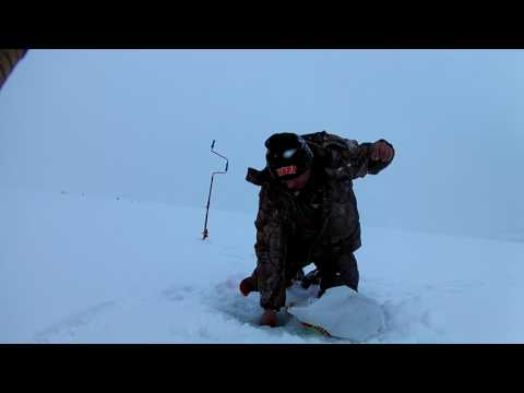 Видео: Зимняя рыбалка. Обширный поиск рыбы на водохранилище.