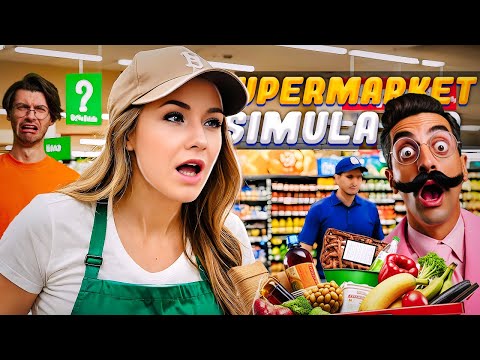 Видео: Я СЛОМАЛА СОТРУДНИКОВ В МОЕМ СУПЕРМАРКЕТЕ // Supermarket Simulator