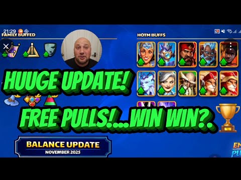 Видео: Завтра ОГРОМНОЕ обновление баланса и испытание «Призыв самоцветов»!? 💎 Должно быть, у меня день р...