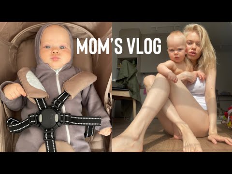 Видео: рутина с малышкой: коляска, питание и усталость | mom’s vlog