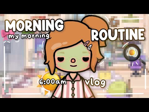 Видео: 🍳МОЕ УТРО в ТОКА БОКА 🎀 ☀️//мини влог ~ kris_kray