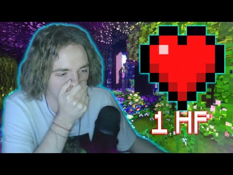 Видео: ФЫВФЫВ ВЫЖИВАЕТ С 1 ХП В МАЙНКРАФТЕ! 😱