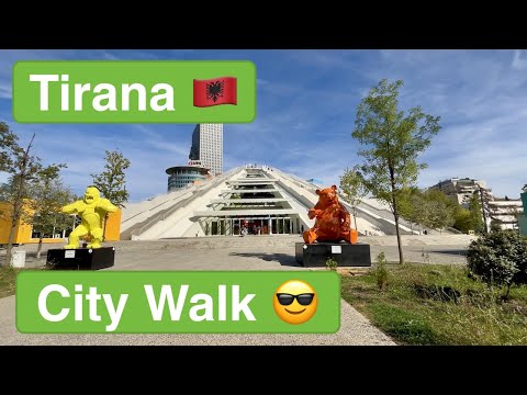 Видео: ТИРАНА 🇦🇱 | Увлекательная Прогулка по Центру! | Албания