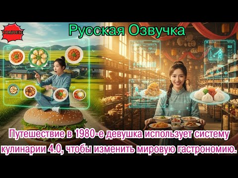 Видео: Путешествие в 1980-е девушка использует систему кулинарии 4.0, чтобы изменить мировую гастрономию.
