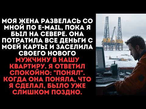 Видео: Моя жена развелась со мной по E-mail, пока я был на Севере. Она потратила все деньги с моей карты