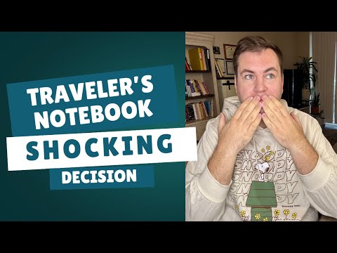 Видео: 😲 Моё ШОКИРУЮЩЕЕ решение для блокнота путешественника 📕🖋