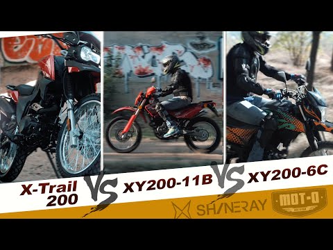 Видео: Shineray 200cc: видеообзор и сравнение трёх моделей от mot-o.com
