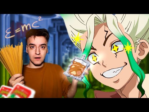 Видео: Космическая еда из Dr Stone! Сублимированный РАМЭН Сенку
