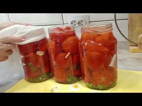 Видео: Помидоры "Пикантные" на зиму. Вкусно и быстро😋